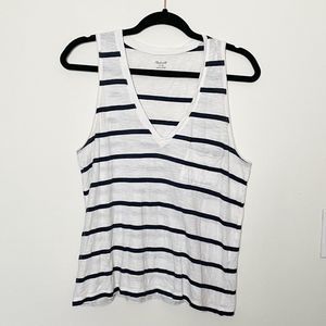 Madewell Striped Pocket Tank Top